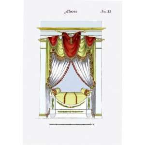 French Empire Alcove Bed No. 22 20x30 poster