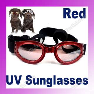 Pet Dog Goggles UV Sunglasses Eye Wear Protection New  