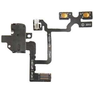   and Volume Control Cable Assembly Part For Apple iPhone 4 (AT&T / GSM