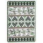 Simply Home Golfer Golfing Swing Stages Tapestry Throw Blanket 50 x 