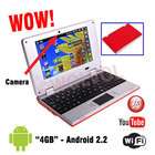 Netbooks MINI NETBOOK 7 inch Mini Netbook 2GB WIFI ,android2.2 RED NEW 