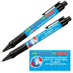  Custom Printed Pens   Think Globally Act Locally Earth Day 