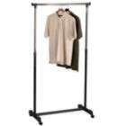   and other accessories this handy portable chrome garment rack is your