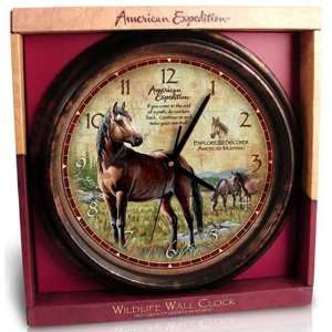 Mustang Horse Wall Clock