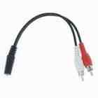 RiteAV   3.5mm to RCA Stereo Male Cable   6 inch