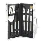   at Ascot 5 Piece Stainless Steel Grill Set With Aluminum Carry Case