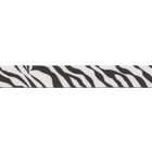 May Arts Animal Print Grosgrain Ribbon 7/8X30 Yards   Zebra Zebra