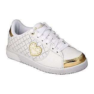    Pinnacle Athletic Shoe   White/Gold  Southpole Shoes Kids Girls