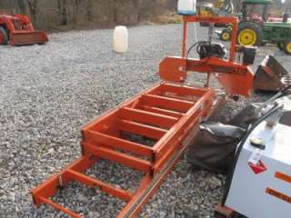 WOOD MIZER LT15G PORTABLE SAWMILL, VERY NICE ONE OWNER  