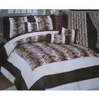   bedding in a bag comforter dust ruffle neck roll cushions 2 and shams