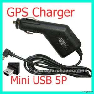 24/12V Car Charger/Adapter f4 Tomtom GPS GO/ONE 5V 1.5A  