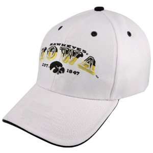  Twins Enterprise Iowa Hawkeyes White Pioneer Hat Sports 