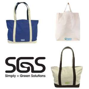  Reusable Canvas Tote Carry Set   3 Bags