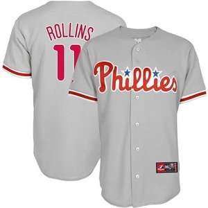  Philadelphia Phillies Jimmy Rollins Road Replica Jersey 