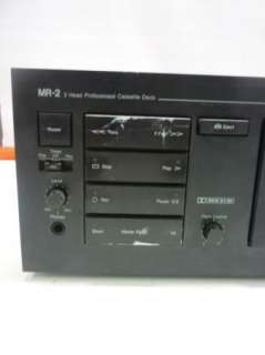 Nakamichi Model MR 2 Professional Single Cassette Deck  