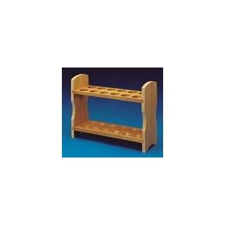 Wooden Test Tube Rack, 12 place (1 ea)  Industrial 