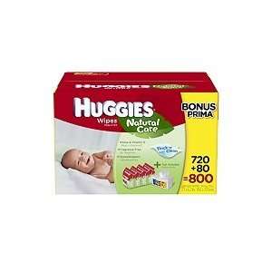  Huggies Natural Care Baby Wipes, 800 ct. Toys & Games