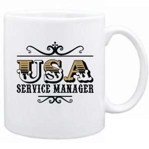  New  Usa Service Manager   Old Style  Mug Occupations 