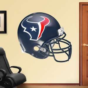 Houston Texans Fathead Wall Graphic Helmet   NFL  Sports 