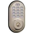 Yale YRD210 ZW 619 Real Living Electronic Push Button Deadbolt fully 