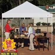   Logic 10x10 Open Top Pro Pop up Canopy White Cover 