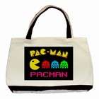 Carsons Collectibles Classic Tote Bag (2 Sided) of Vintage Pacman 