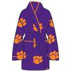 Emerson Clemson Tigers NCAA Ladies Collegiate Cozy Print Robe Large