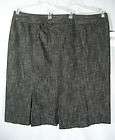 componix womens pleated skirt misses 18 gray stretch nwt expedited