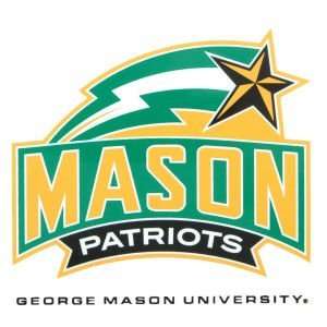  George Mason Patriots Static Cling Decal Sports 