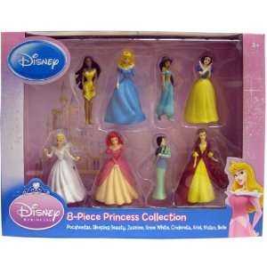  Disney Princess Doll Set Collection 8 Pack Toys & Games