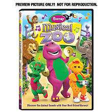 Barney/Musical Zoo DVD   Fullscreen   Lyons Hit Entertainm   Toys R 
