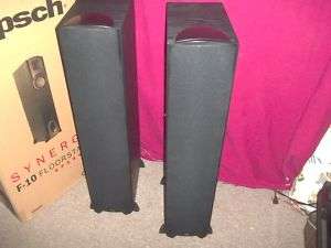   pair 2 KLIPSCH F  10 F10 SYNERGY STEREO TRACTIX HORN SPEAKERS  