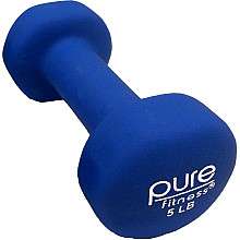 Pure Fitness 5lb Dumbbell   
