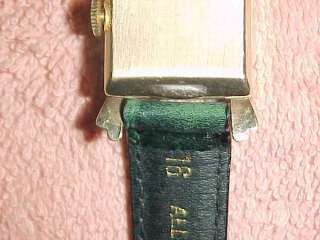 BEST 14KT solid GOLD Deco ZODIAC Wristwatch  