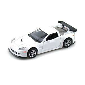  Chevy Corvette C6 R 1/36 White Toys & Games