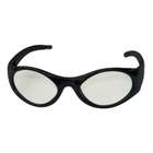   5180 50 Stingers High impact Safety Glasses Black Frame / Clear Lens
