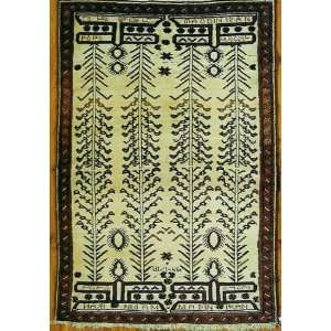    4x6 Hand Knotted Malayer Persian Rug   43x69