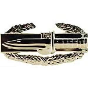  U.S. Army Combat Action Badge Pin Silver Plated 1 1/4 