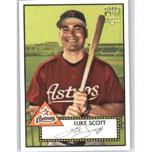  2006 Topps 52 (1952 Edition) #297 Luke Scott SP (RC 