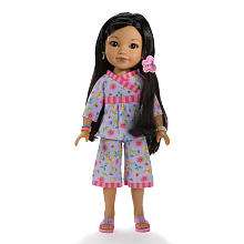 Hearts for Hearts Basic Fashion Doll Outfit   Tipi PJ Set   Playmates 