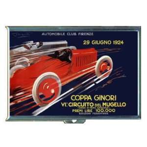 Alfa Romeo 1924 Italy Poster ID Holder, Cigarette Case or Wallet Made 