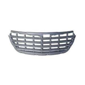 CHRYSLER PACIFICA Grille assy Limited/Touring; gray; w/bright molding 