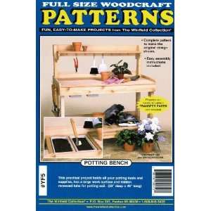  Potting Bench Woodcraft Project Woodworking Pattern