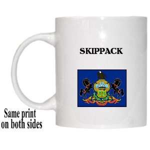  US State Flag   SKIPPACK, Pennsylvania (PA) Mug 