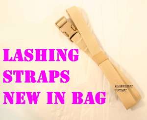 CASE Military Issue Lashing Straps Tan QUICK RELEASE  