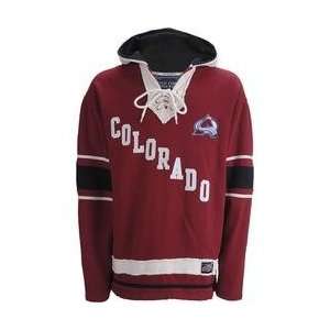  Old Time Hockey Colorado Avalanche The Lace Hooded 