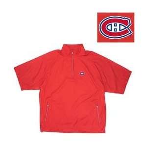 Antigua Montreal Canadiens Official 1/2 Zip Windshirt   MON CANADIENS 
