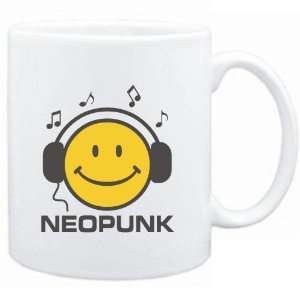 Mug White  Neopunk   Smiley Music 