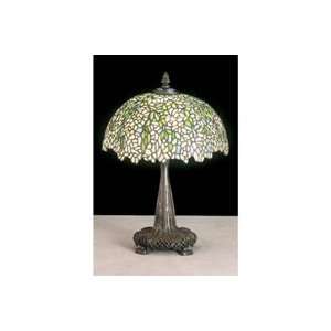   Tiffany MY 50423   Meyda Tiffany 15.5in H Tiffany Laburnum Table Lamp