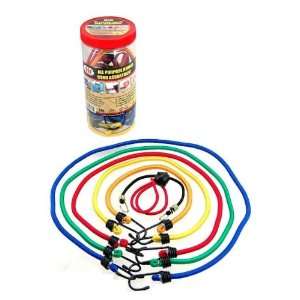  25 Piece Bungee Cord Kit   7 Sizes Plus Accessories